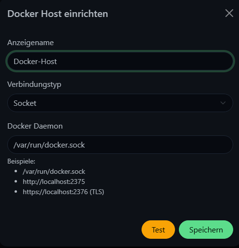 docker host