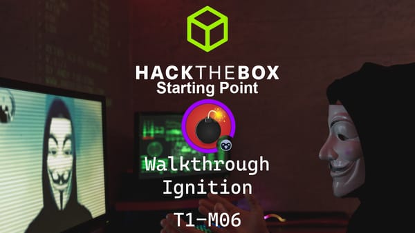 Ignition | HTB Starting Point Writeup T1M06