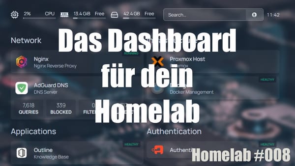 Das Dashboard für dein Homelab | Homepage